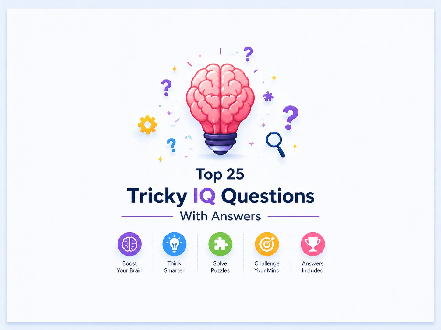 Top 25 Tricky IQ Questions With Answers
